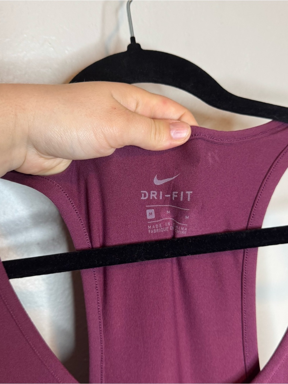 Nike Dri-FIT Training Jumpsuit Purple Magenta Sleeveless - Picture 7 of 15